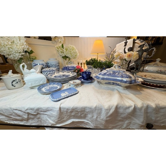 Wedgwood Blue Jasperware small tray - Picture 2 of 6